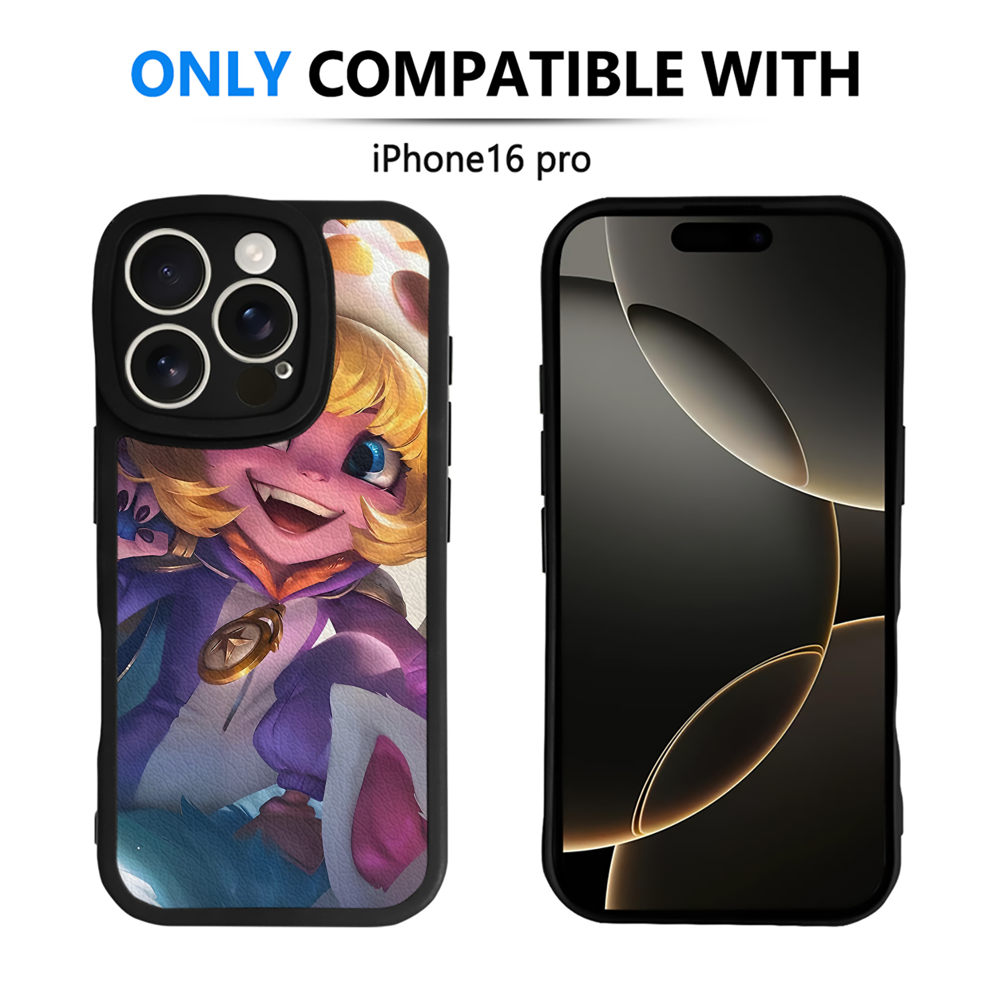 リーグ・オブ・レジェンド League of Legends LOL 【iPhone 16シリーズ対応】シリコンスマホケース（レザー調） 材質：シリコン